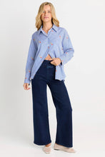 Load image into Gallery viewer, Straight Stretch Jean - Indy Blue &amp; Black
