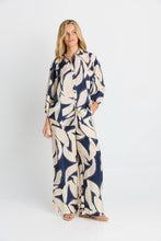 Load image into Gallery viewer, Nova Shirt - Navy Floral Print
