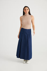 Dorothy Skirt - Indigo