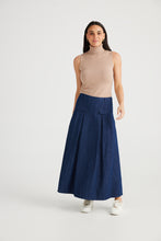 Load image into Gallery viewer, Dorothy Skirt - Indigo
