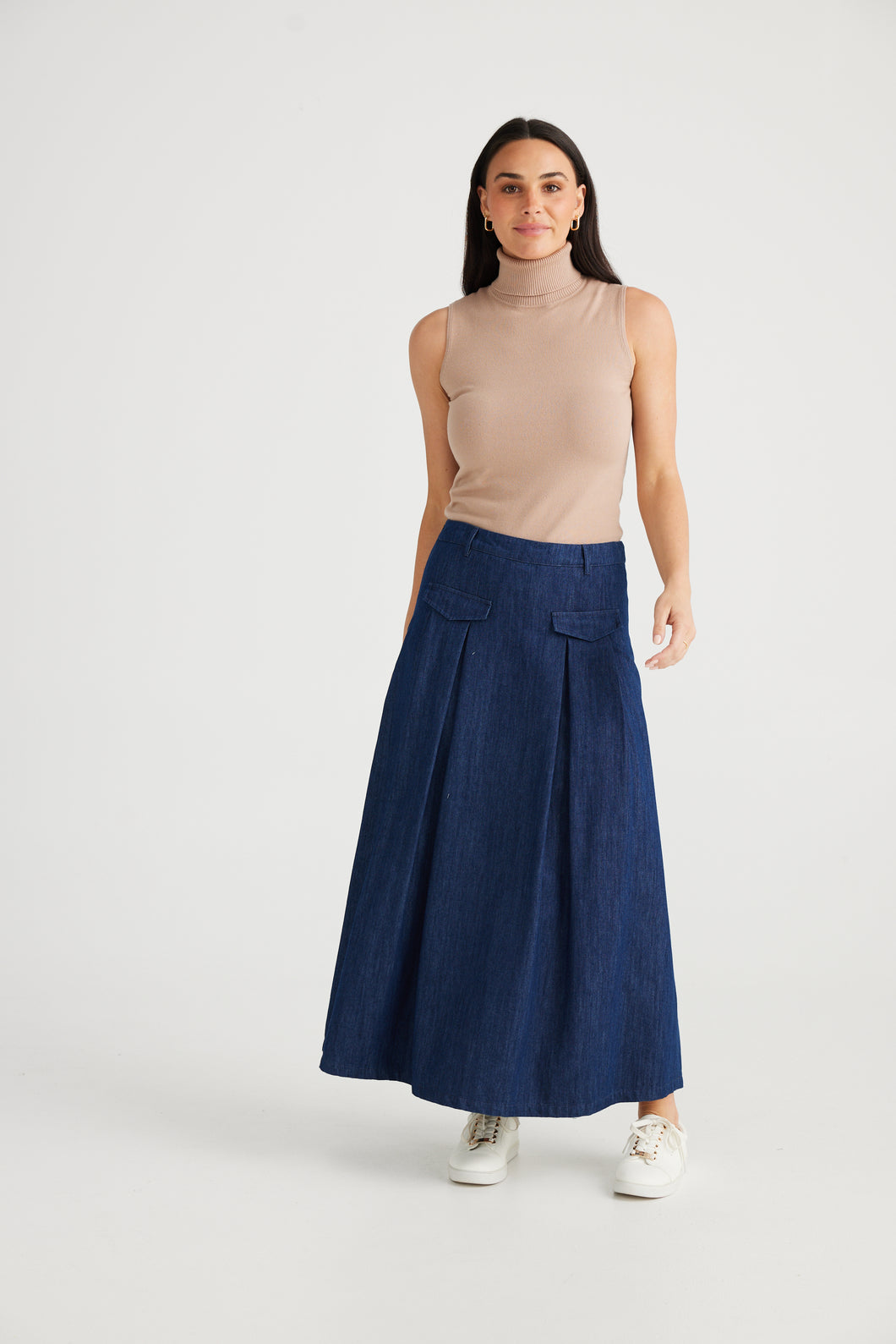 Dorothy Skirt - Indigo