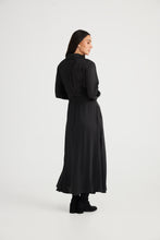 Load image into Gallery viewer, Rossellini Long Sleeve Dress - Black
