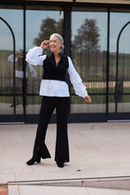 Load image into Gallery viewer, Mon Shirt - White &amp; Black
