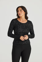 Load image into Gallery viewer, Dazzle Top - Black Sequin
