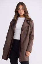 Load image into Gallery viewer, Odette Fur Coat - Chocolate
