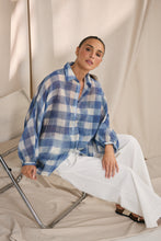 Load image into Gallery viewer, Monty Shirt - Blue Check
