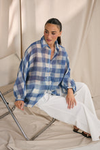 Load image into Gallery viewer, Monty Shirt - Blue Check

