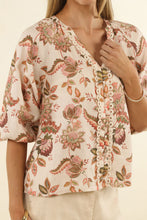 Load image into Gallery viewer, Bohemian Rose Blouse
