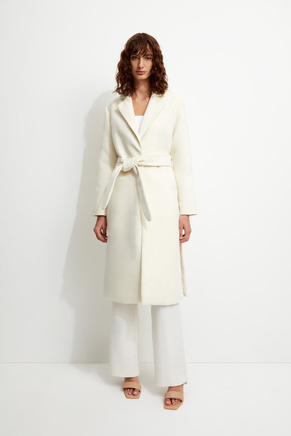 Love Affair Coat - Blanc