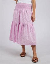 Load image into Gallery viewer, Ottilie Broderie Skirt - Sweet Lilac
