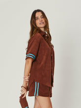 Load image into Gallery viewer, Demi Towelling Short - Brown
