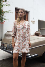 Load image into Gallery viewer, Bohemian Rose Shift Dress
