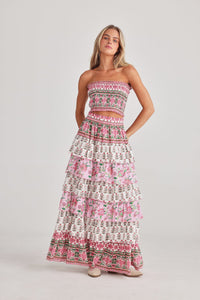 Paloma Skirt - Strawberry Fields