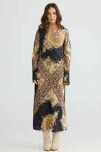 Load image into Gallery viewer, Stardust Maxi Dress - Black Paisley
