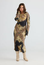 Load image into Gallery viewer, Stardust Maxi Dress - Black Paisley
