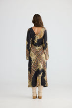 Load image into Gallery viewer, Stardust Maxi Dress - Black Paisley
