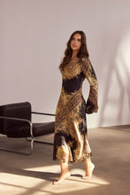 Load image into Gallery viewer, Stardust Maxi Dress - Black Paisley
