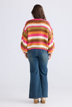 Load image into Gallery viewer, Fawn Knit - Hibiscus Stripe
