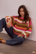 Load image into Gallery viewer, Fawn Knit - Hibiscus Stripe

