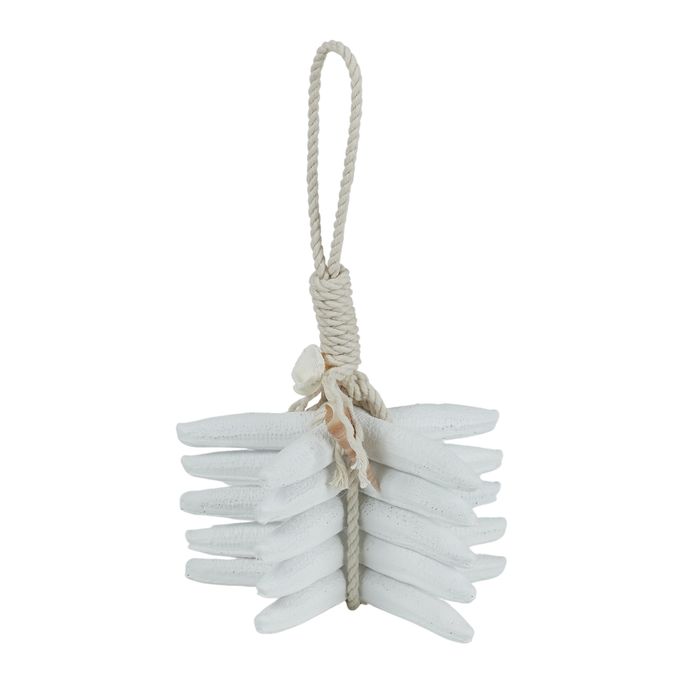 Dina Resin Starfish Stack 13x23cm White