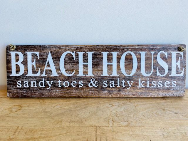 Beach House Signs
