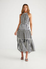 Load image into Gallery viewer, Greta Dress - Midnight Stripe
