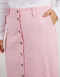 Florence Button Thru Skirt