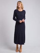 Load image into Gallery viewer, Tammy Knit Dress - Dark Sapphire
