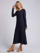 Load image into Gallery viewer, Tammy Knit Dress - Dark Sapphire
