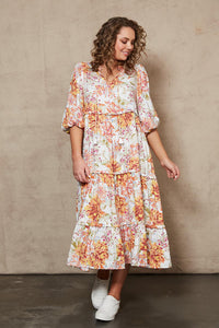 Alma Tiered Dress - Salt Jardin