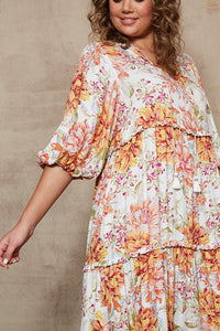 Alma Tiered Dress - Salt Jardin