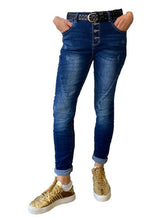 Load image into Gallery viewer, Amalfi 4 Button Jeans
