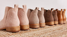 Load image into Gallery viewer, Douglas Leather Boot - Honey Leopard, Rose, Tan, Blush Snake
