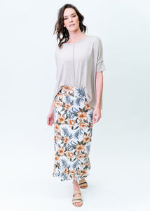 Katy Frill Maxi Skirt