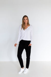 Black Slouch Pant