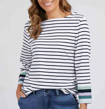 Load image into Gallery viewer, Frame Stripe 3/4 Tee
