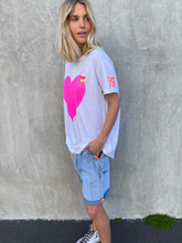 Load image into Gallery viewer, Summer Heart Tee -White
