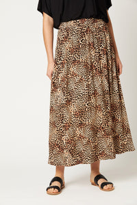 Tribal Skirt -Cheetah