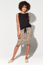 Load image into Gallery viewer, The Midi Whitney Skirt Leopard
