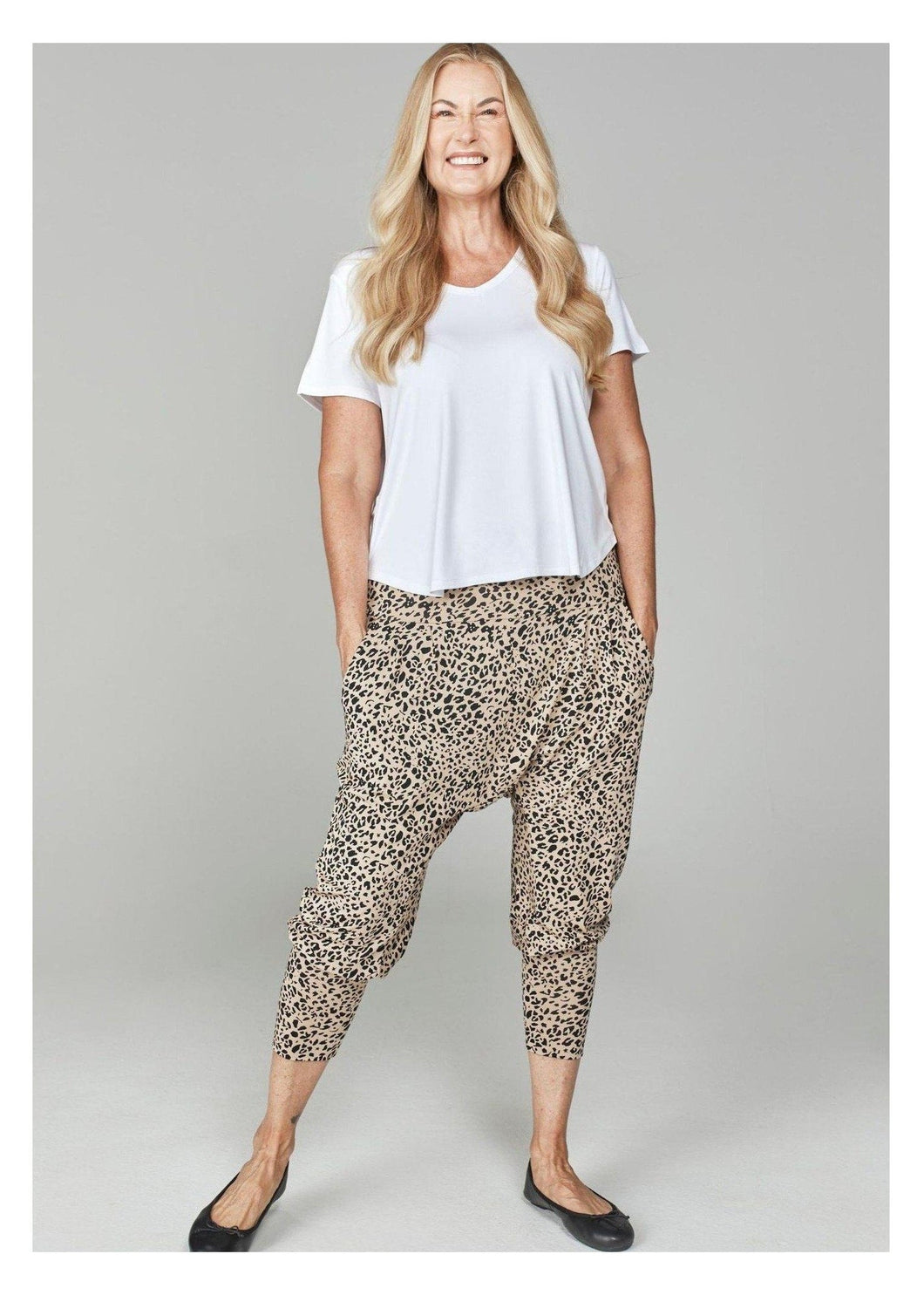 The Lana Pant Brown Leopard