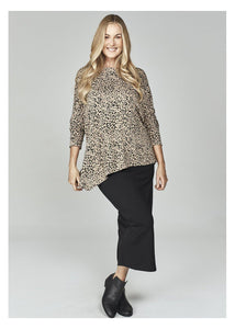 The Susie Top - Leopard Print