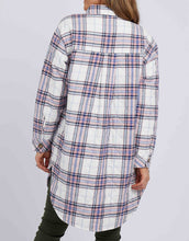 Load image into Gallery viewer, Aster Check Shacket - White/Pink/Blue Check
